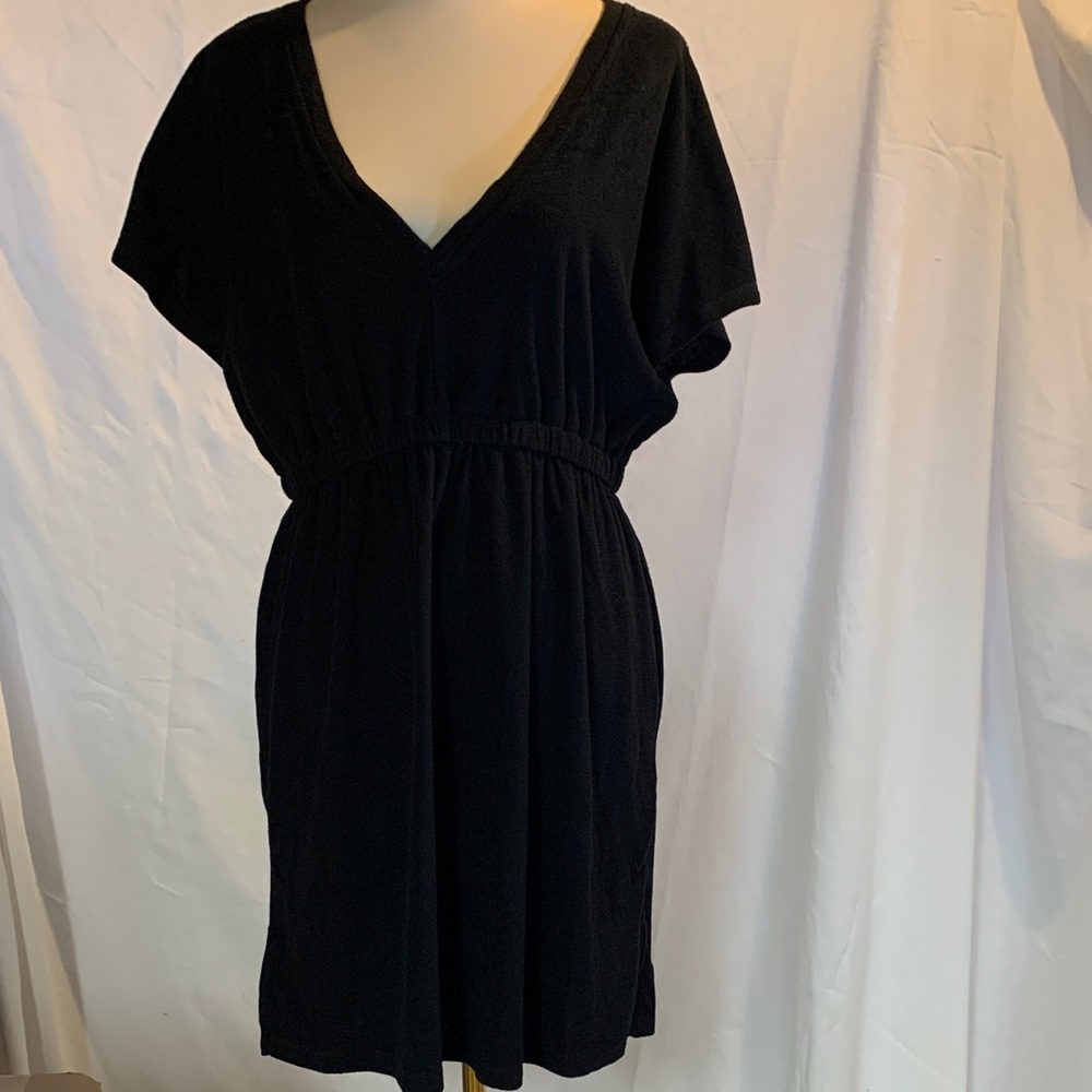 Terry cloth cotton beach cover up - Picture 3 of 6